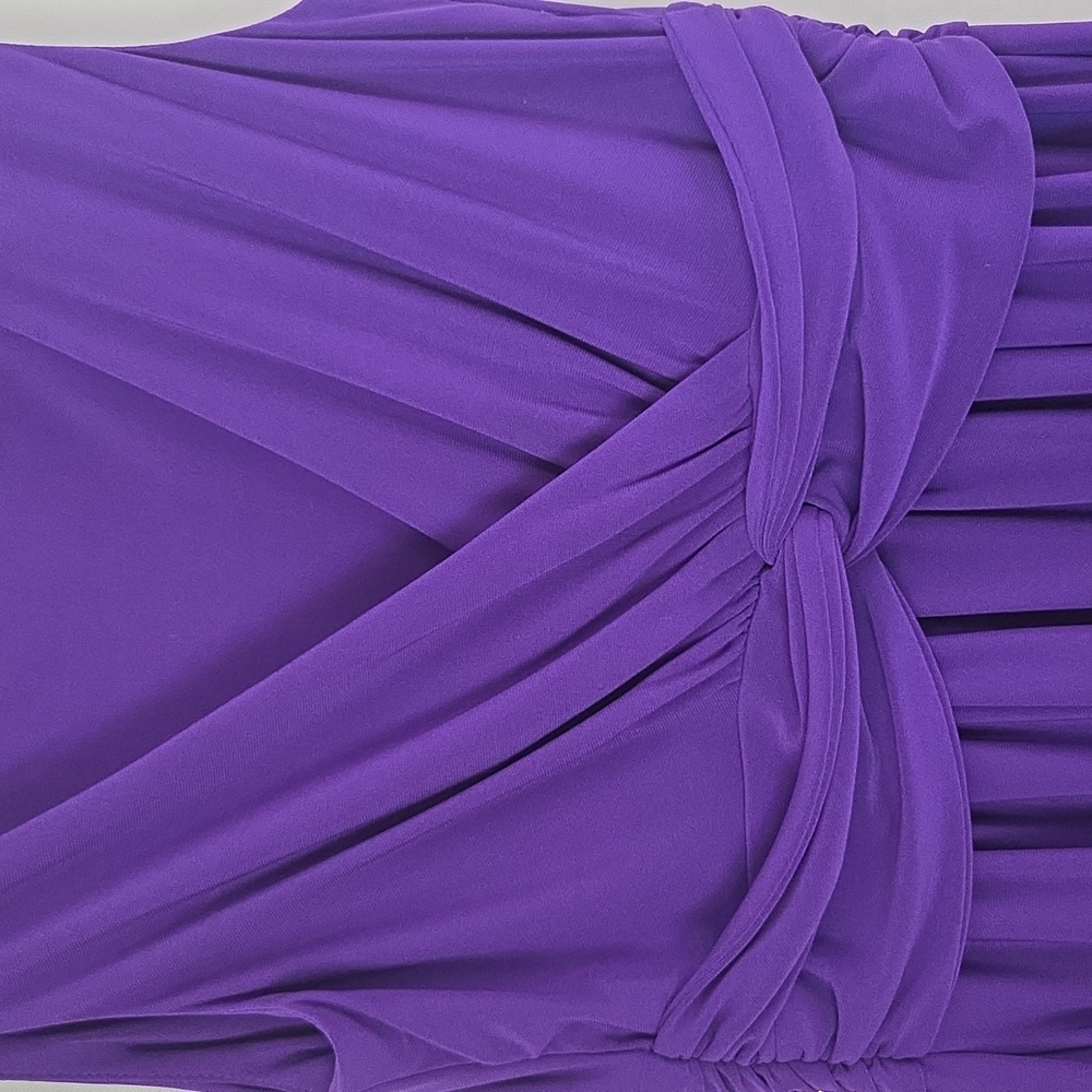 Chaps Women's Deep Purple Midi Dress